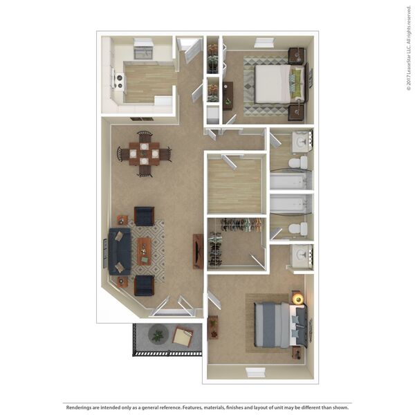 2 Bedroom