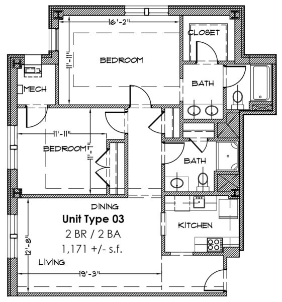 2 Bed T03