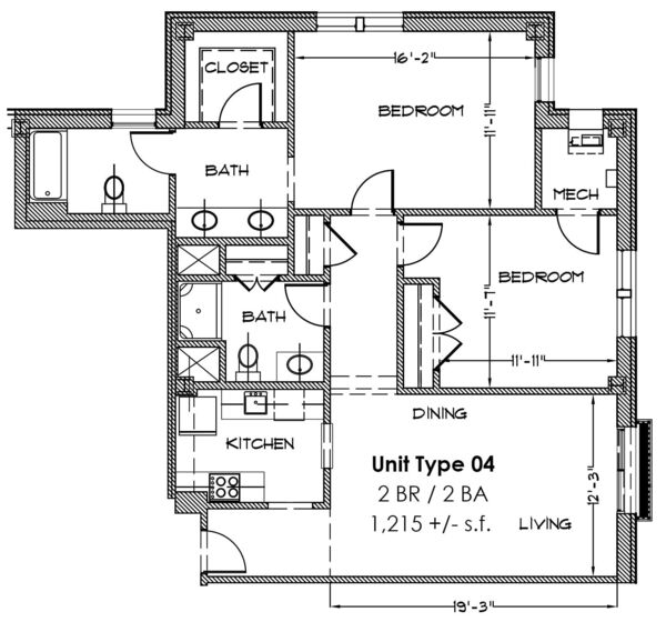 2 Bed T04
