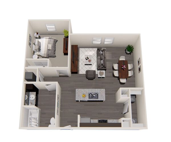 1 Bedroom 1 Bath