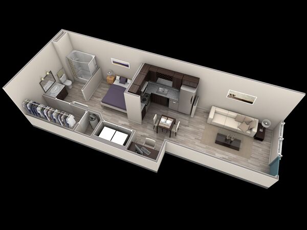 Studio Grand Courtyard