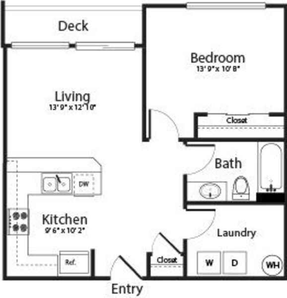 One Bedroom One Bath A