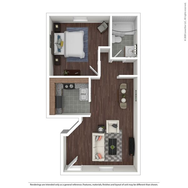 1 Bedroom/1 Bath