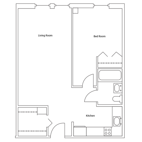 1 Bed