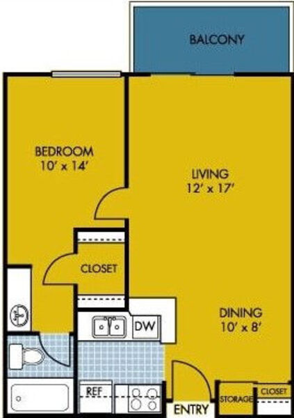 One bedroom / One bath