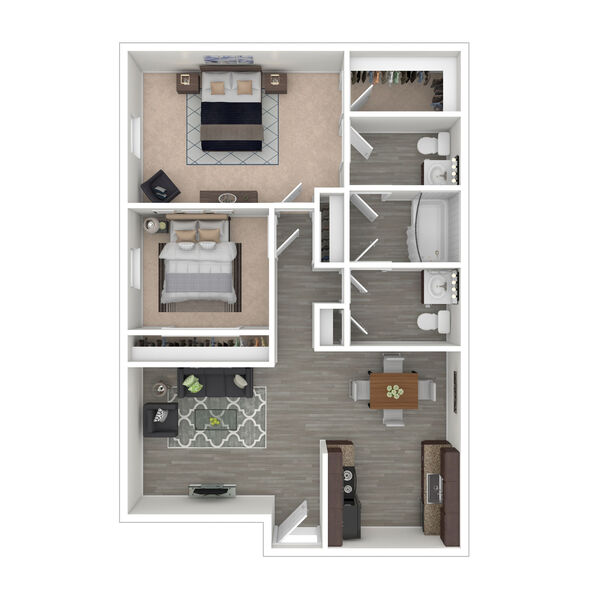 2 Bedroom