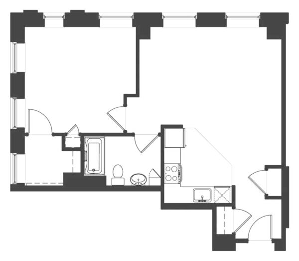 1 Bed