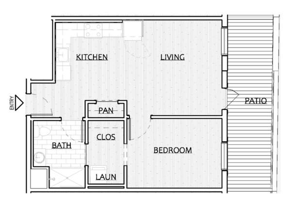 Unit 2002 1BR/1BA