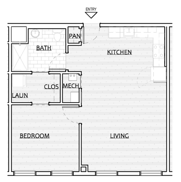 Unit 3011 1BR/1BA