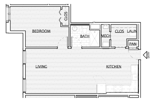 Unit 3016 1BR/1BA
