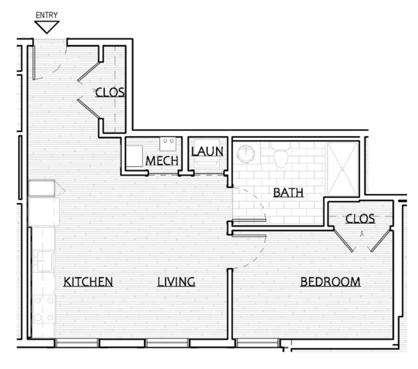 Unit 4007 1BR/1BA