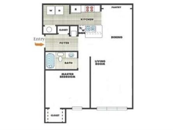 One Bedroom One Bath