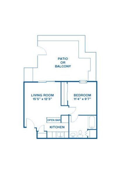 Berkley - One Bedroom