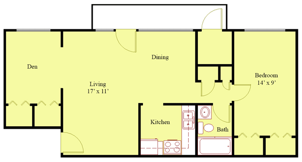 1 Bedroom E