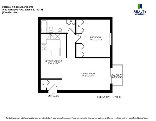 One Bedroom, Cozy