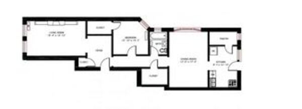 1 Bed 1 Bath