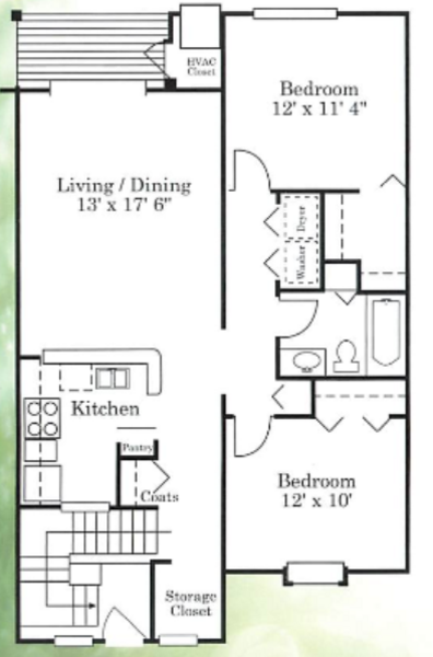 Two-bedroom