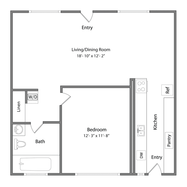Plan 1BR