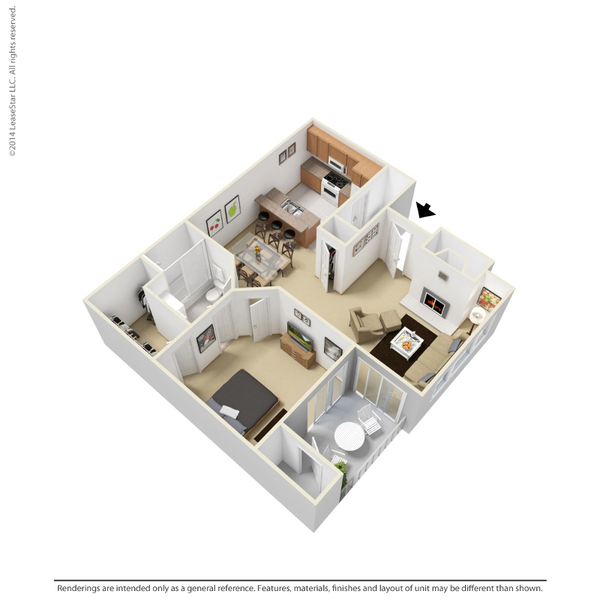 A2 -1 Bedroom