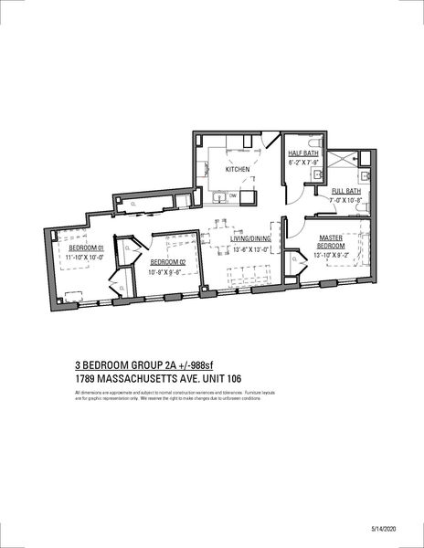 1789 Massachusetts Ave, Unit 106