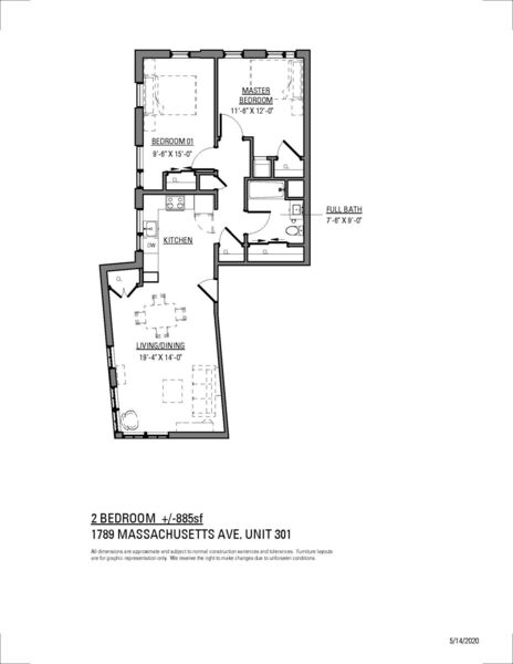 1789 Massachusetts Ave, Unit 301