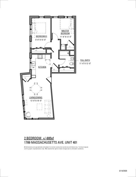 1789 Massachusetts Ave, Unit 401