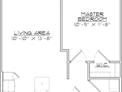 A2: Beds - 1: Baths - 1: SqFt Range - 656 to