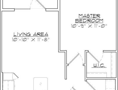 A1: Beds - 1: Baths - 1: SqFt Range - 644 to