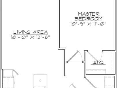 A5: Beds - 1: Baths - 1: SqFt Range - 658 to