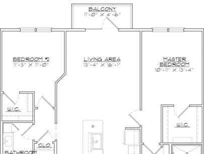 B8: Beds - 2: Baths - 2: SqFt Range - 1128 to