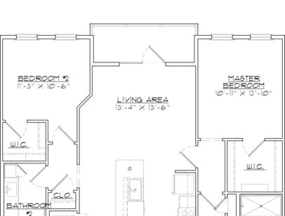 B1: Beds - 2: Baths - 2: SqFt Range - 1064 to