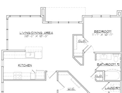 B13: Beds - 2: Baths - 2: SqFt Range - 1185 to