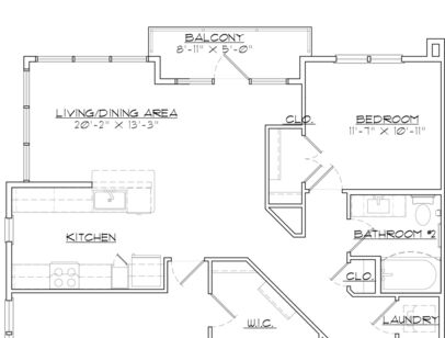 B10: Beds - 2: Baths - 2: SqFt Range - 1146 to