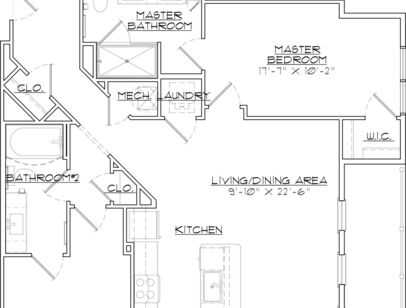 B19: Beds - 2: Baths - 2: SqFt Range - 1244 to