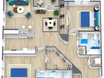 B12: Beds - 2: Baths - 2: SqFt Range - 1174 to