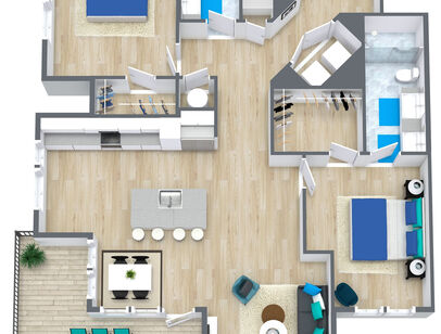 B20: Beds - 2: Baths - 2: SqFt Range - 1300 to