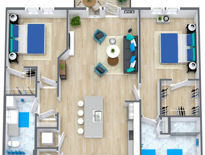 B8: Beds - 2: Baths - 2: SqFt Range - 1128 to