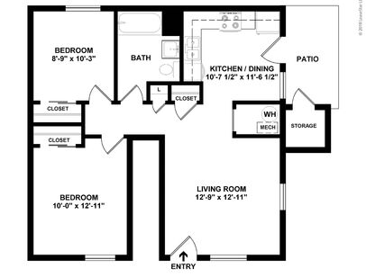 Handicap: Beds - 2: Baths - 1: SqFt Range - 500 to 500