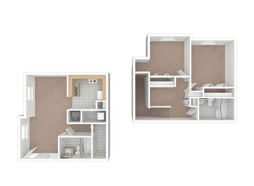 2A: Beds - 2: Baths - 2: SqFt Range - 1209 to 1209