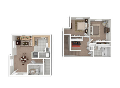 2A: Beds - 2: Baths - 2: SqFt Range - 1209 to 1209