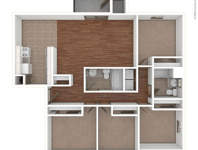 East Ridge 4x2 3D Unfurnished