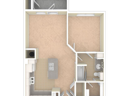 A1: Beds - 1: Baths - 1: SqFt Range - 804 to 804