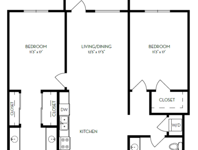 4m.2A4: Beds - 2: Baths - 2: SqFt Range - 1201 to 1201