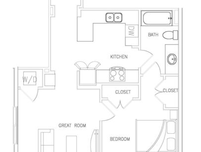Aorion: Beds - 1: Baths - 1: SqFt Range - 697 to 697