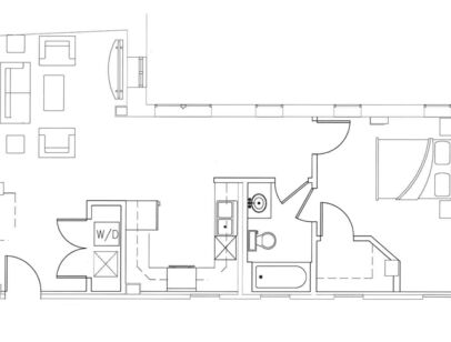 Kykuit: Beds - 1: Baths - 1: SqFt Range - 746 to 746