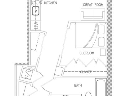 Pleiades: Beds - 1: Baths - 1: SqFt Range - 619 to 619