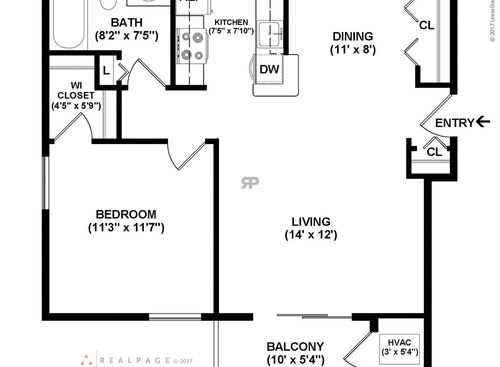 Fir: Beds - 1: Baths - 1: SqFt Range - 716 to