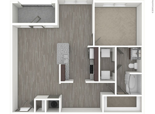 Dominion: Beds - 1: Baths - 1: SqFt Range - 984 to 984