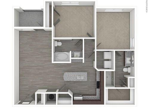 McCrimmon: Beds - 2: Baths - 2: SqFt Range - 1121 to 1121