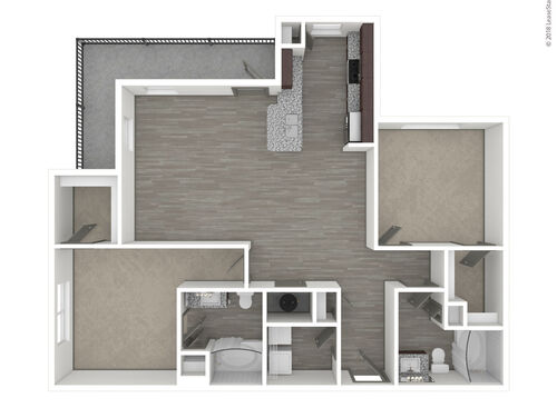 Miami: Beds - 2: Baths - 2: SqFt Range - 1218 to 1218